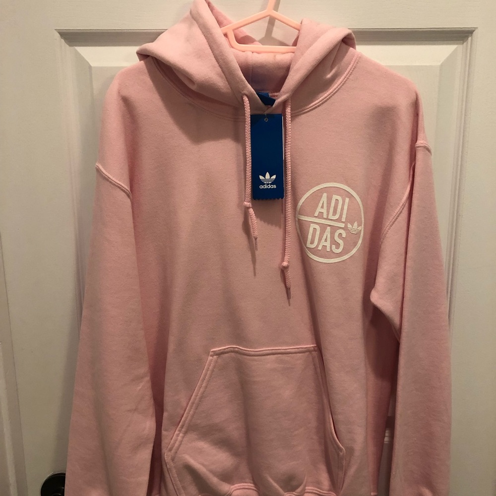 Adidas pink hoodie